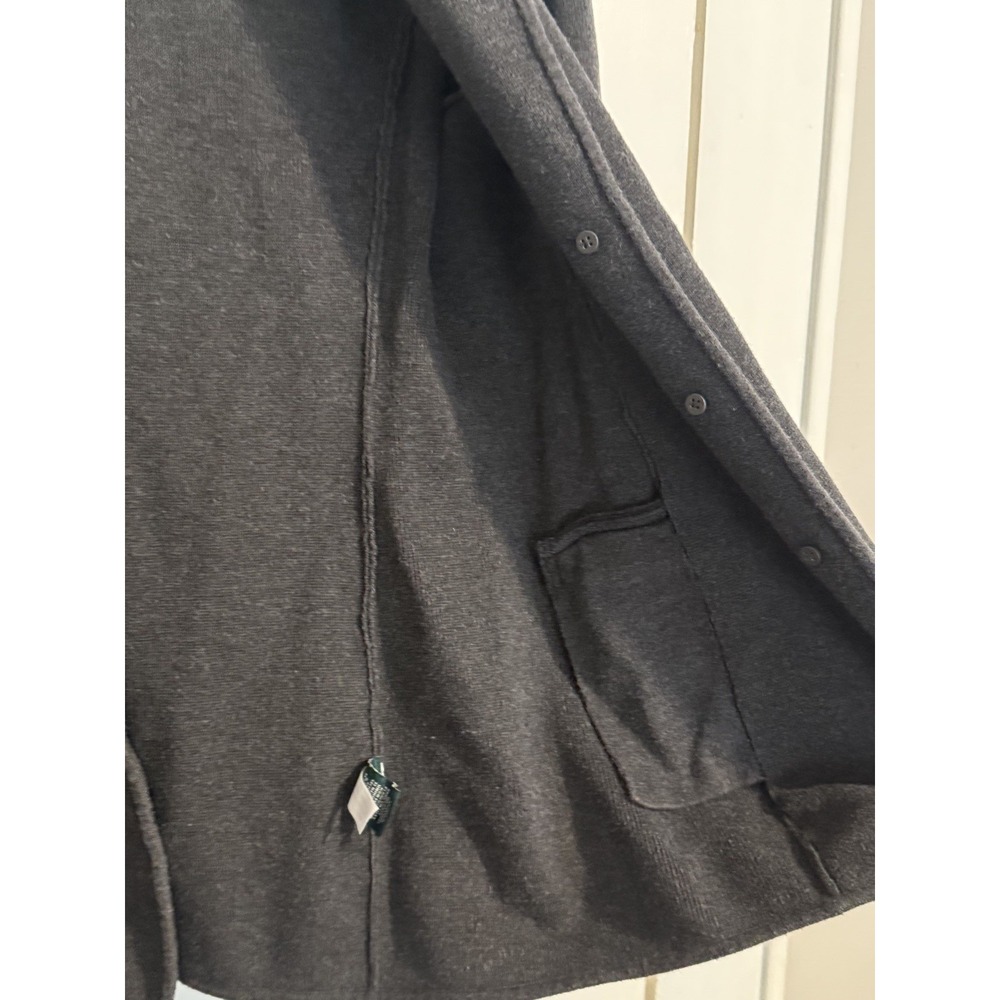 Lauren Ralph Lauren Blazer Womens Medium cotton Poly Blend Silver Button Jacket - Picture 7 of 8